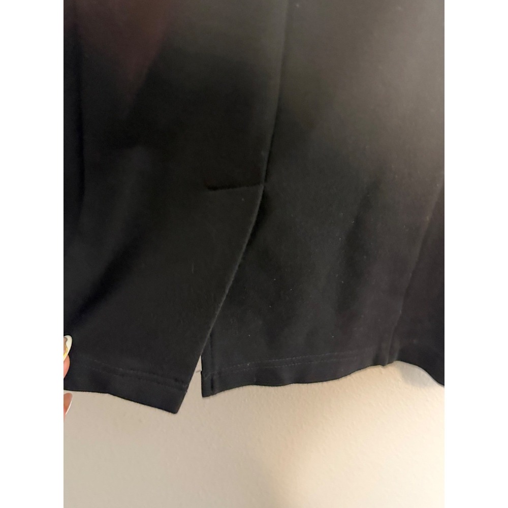 Betabrand Black Sleeveless Sheath Dress Sweetheart Neckline Ponte Knit Medium - Picture 6 of 6